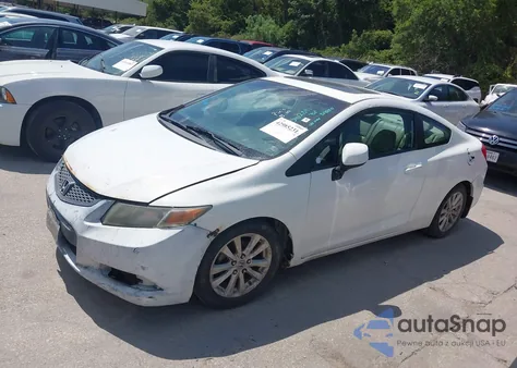 2012 Honda Civic Ex-L from USA, damaged, VIN 2HGFG3B08CH502891